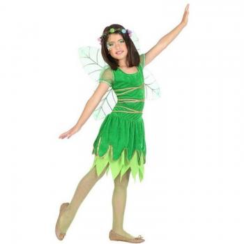 Disfraz de Hada Verde para Niña (3/4 años)