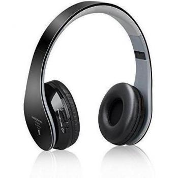 Auriculares Bluetooth,Dylan Casco Inalámbrico de Diadema Manos Libres Over-oreja Wireless Headphone con Puerto Micro USB Playstaion3 Cabeza Plegable Deportivo para Móvil Mp3 Iphone Ipad Con Jack de 3.5mm y el Micrófono