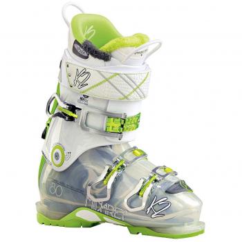 K2 Minaret 80 Botas de Esquí, Mujer, Blanco / Verde, 37