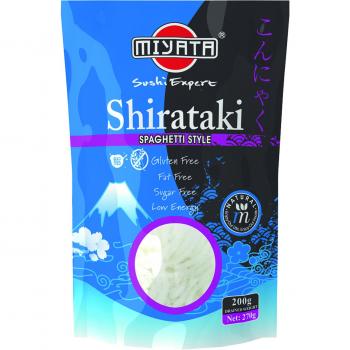 Miyata Shirataki, fideos de harina de Konjac - 6 Unidades
