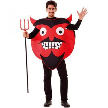 Disfraz de Emoticono Diablo para adultos