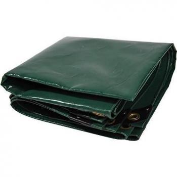 Lona de Cobertura Premium NEMAXX 500x700 cm - Impermeable, 650 g/m², Verde, con Ojales