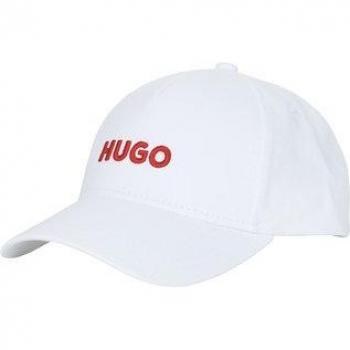 HUGO Jude Baseball Cap - Men's Cap in White with Embroidered Logo