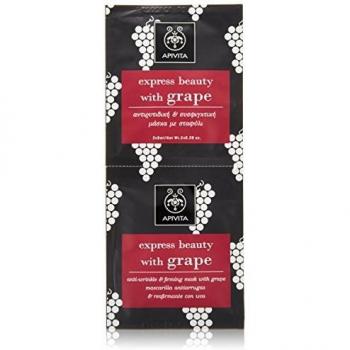 Apivita Express Beauty Anti-Wrinkle and Firming Mask With Grape 2x8ml