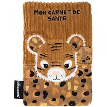 Les DéGLINGOS - Funda para cartilla Sanitaria (Cierre de Velcro), 25 x 18 cm
