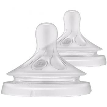 Philips Avent - 2 Tetinas Natural Response líquidos espesos 6m+