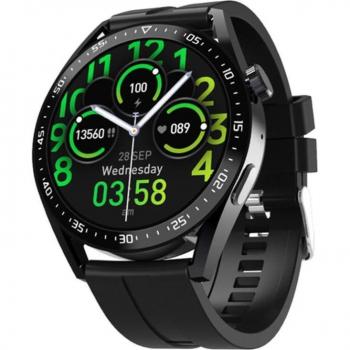 Klack HW28 Smartwatch Deportivo Negro 15 Modos Deportivos Batería 300mAh IP68