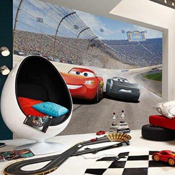 Fototapiz Disney Cars 3 Curve 368x254 cm con pegamento incluido