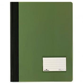 Durable - Carpeta (PVC, Verde, A4, Retrato, 57 x 90 mm, 1 pieza(s