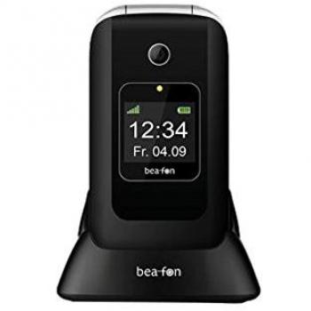 Beafon SL670 2.4 95g Negro, Plata - Teléfono móvil