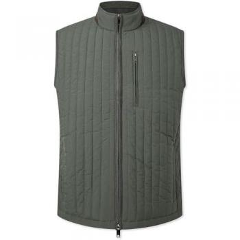 Chaleco Híbrido Resistente al Agua para Hombre Hackett Channel Verde