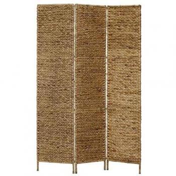 Water Hyacinth 3-Panel Room Divider 45.7x63