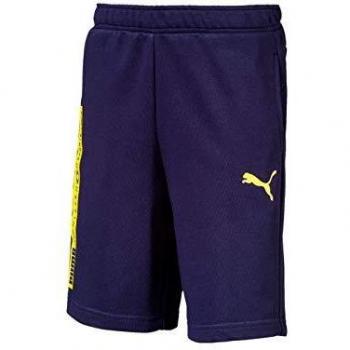 PUMA Active Sports Sweat Shorts B Pantalón Corto, Niños, Azul, 9-10Y