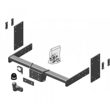 Enganche de remolque desmontable Brink 511200 con bola de 2 agujeros para Mercedes-Benz y VW