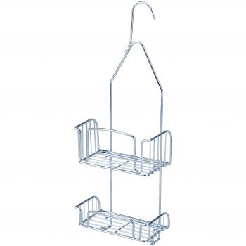 BATHSTAGE B-500 - Servicio de ducha doble, 47 x 16 x 10 cm, color plateado