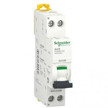 Interruptor Magnetotérmico Schneider Electric Acti9 IC40N 1PN C 2A 10kA