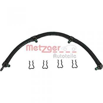 Tubo Flexible de Combustible de Fuga METZGER 0840003 para Alfa Romeo y Fiat, Compatible con Biodiésel