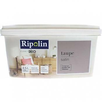 Pintura Acrílica Ripolin Esprit Deco Monocapa Satinada 2,5 L Taupe