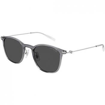 Montblanc Mb0098S Stylish Black Sunglasses for Men, Size 49 MM