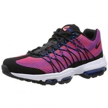 Nike Air Max 95 Ultra Jcrd, Zapatillas de Running Para Hombre, Azul / Negro / Rojo / Gris