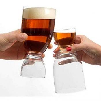 Genérico - Vaso - de cerveza con chupito