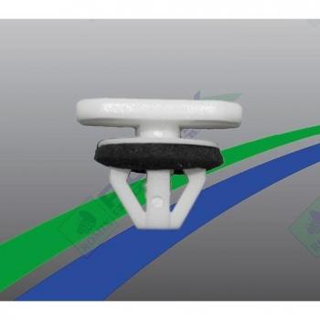 Clip parachoques ROMIX ROM C70150, grapa de sujeción, fabricado en plástico resistente, diseñado para vehículos de diversas marcas y modelos, fácil instalación, ideal para reemplazo de clips dañados o perdidos
