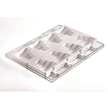 silikomart - Molde de silicona para tarta de boda sobre férula de helados, semifríos, San Valentín Gel 09 para boda