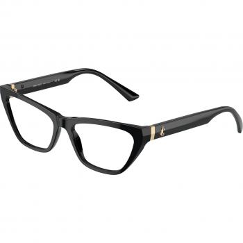 Jimmy Choo JC3014 Col. 5000 Donna Cat Eye Sunglasses, Black Frame, Unisex, Size: 54 MM