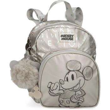 Mochila Disney Mickey Gris Infantil de 3,5L