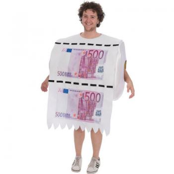 Disfraz de Rollo de Papel W.C. 500 € para adultos