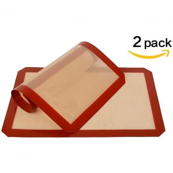 [2 piezas] Silicona para hornear Mats