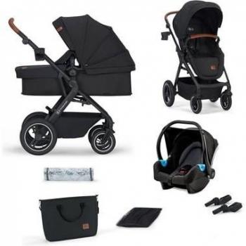 Kinderkraft B-Tour 3-en-1 Cochecito Combinado Black