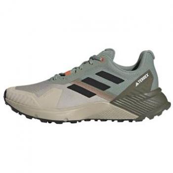 Adidas Terrex Soulstride Men's Trail Running Shoes - Olive - Size 11.5