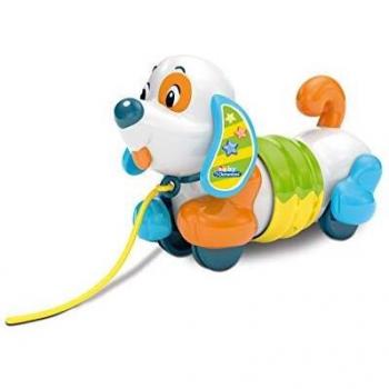 Clementoni Charlie Pull Along Dog Toy with Sound for Babies