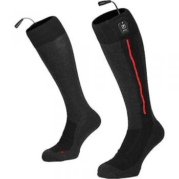 Macna Lava 2.0 Calcetines Calefactables Negros/Rojos (Tallas 45-48)