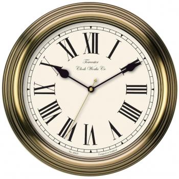Acctim 26708 Redbourn Reloj de pared, color dorado