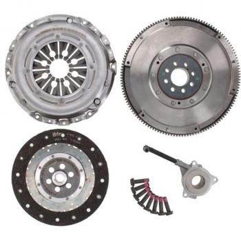 VALEO Kit de Embrague con Volante Motor 837361 para Volkswagen Golf, Passat, Scirocco, Eos, Jetta, CC, New Beetle, Golf Cabriolet y SEAT León