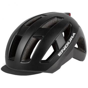 Casco Urbano Endura Luminite MIPS Negro con Luz LED Recargable - Talla L-XL