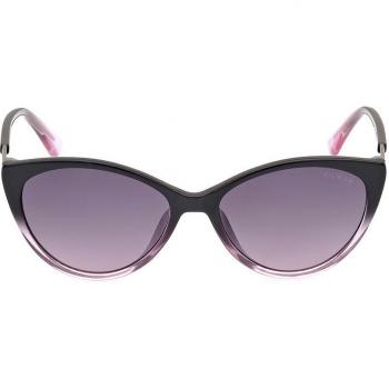 Guess GU9240 Cat Eye Sunglasses for Women, 130mm, Stylish Black with Gray Lens