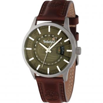 Reloj Timberland® TDWGB2201502 - Reloj de hombre con función dual timer, diseño elegante, resistente al agua, correa de acero inoxidable y esfera analógica