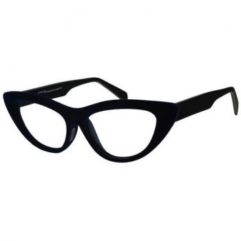 Italia Independent II 5014V 021.000 Women’s Eyeglasses Black Size 56 - Blue Light Block Available