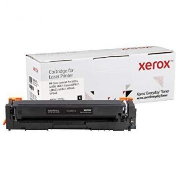 Xerox Everyday Toner Negro Compatible con HP 203A (CF540A) / Canon CRG-054BK para HP Color LaserJet Pro M254, MFP M280, MFP M281, Canon i-Sensys LBP