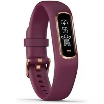 Garmin Vivosmart 4, Pulsera De Actividad Unisex Adulto, Granate, Única