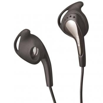 Jabra Active - Auriculares estéreo con micrófono, color negro y plata