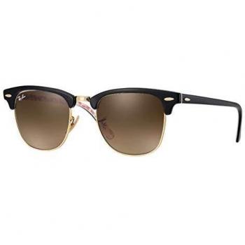 Ray-Ban Unisex's Rb 3016 Sunglasses, Black/White, 49