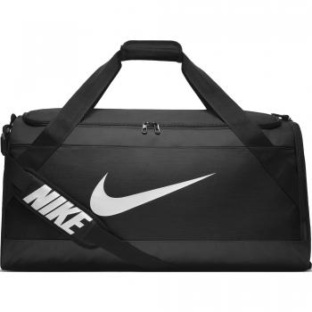 Nike Nk Brsla L Duff Bolsa de Deporte, Hombre, Negro
