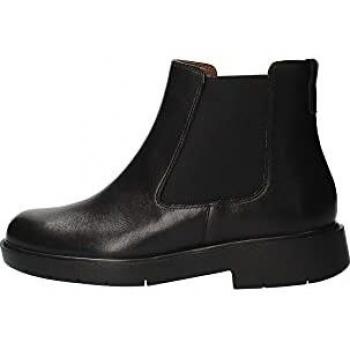Geox Women's Spherica Chelsea Boots, Black, Eco-Friendly Leather