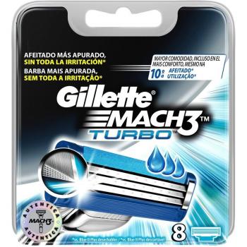 Recambios para maquinilla de afeitar Gillette Mach3 Turbo