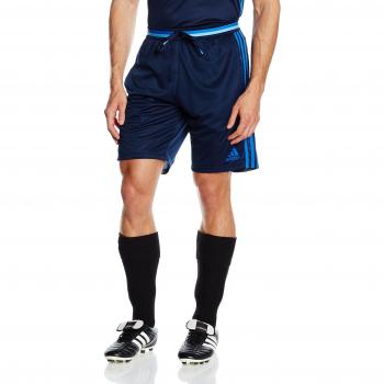 Adidas Con16 TRG SHO Pantalón Corto, Hombre, Azul