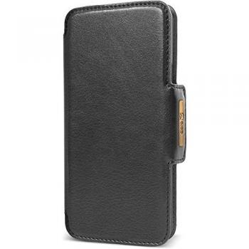 Funda Tipo Cartera Doro 8050 Negra con Tarjetero y Cierre Magnético